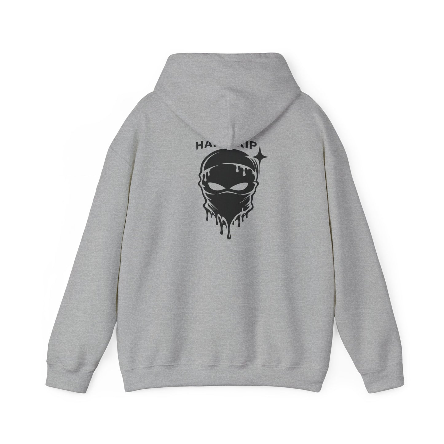 Racing Car Hoodie — Drip Mask Back Graphic Streetwear