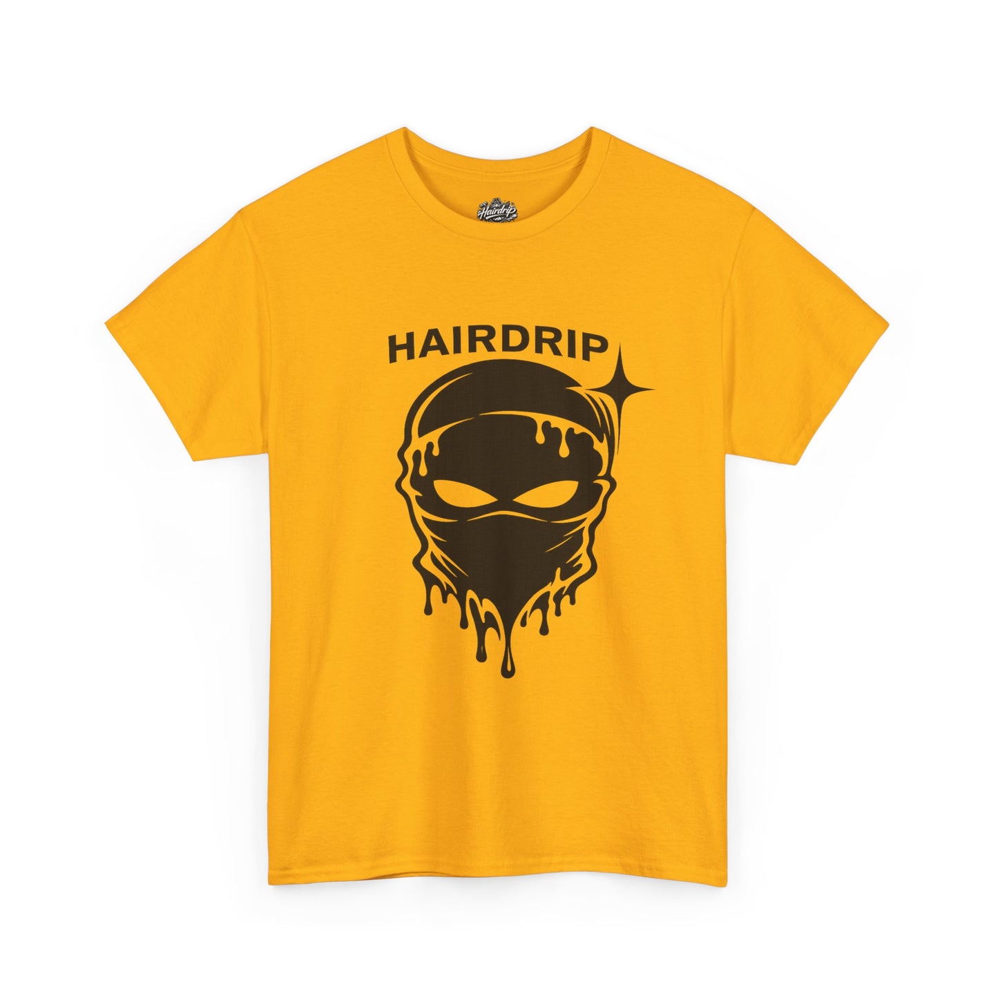 HairDrip Racing Tee — Drip Mask & Race Car Graphic T-Shirt