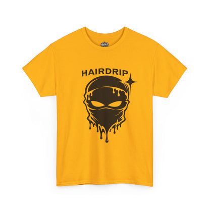 HairDrip Racing Tee — Drip Mask & Race Car Graphic T-Shirt