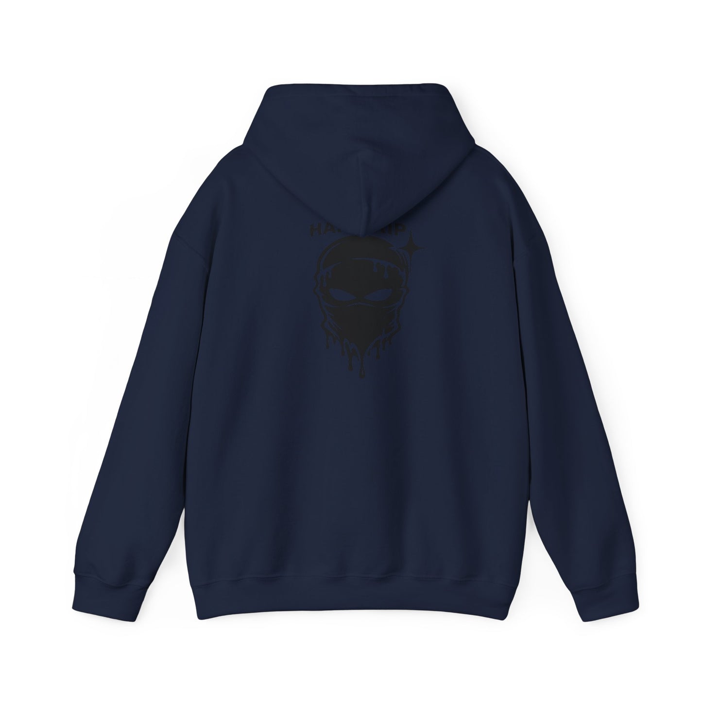 Racing Car Hoodie — Drip Mask Back Graphic Streetwear
