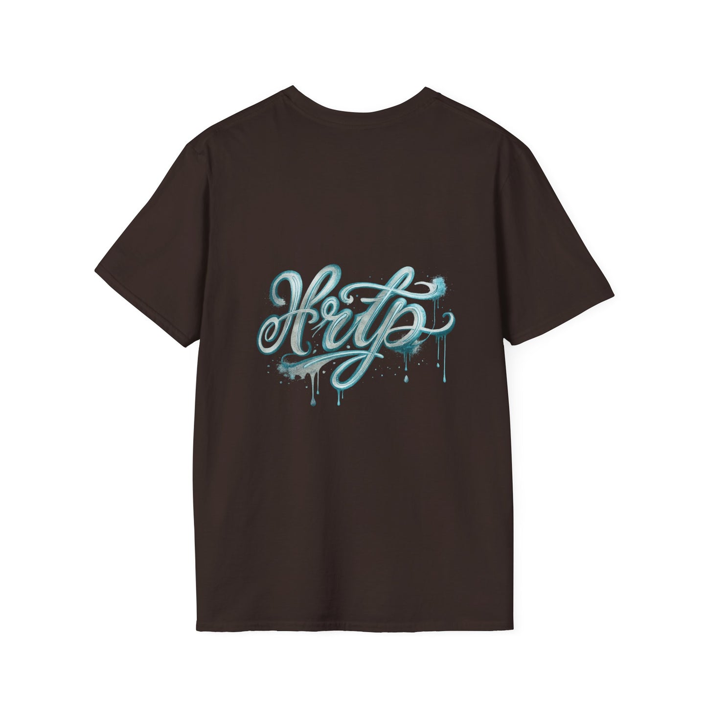 Graffiti Script 'Art' Tee — Drip Lettering Streetwear T-Shirt