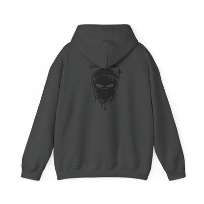 Racing Car Hoodie — Drip Mask Back Graphic Streetwear