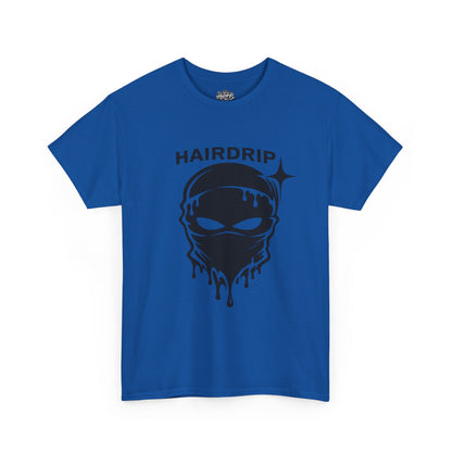 HairDrip Racing Tee — Drip Mask & Race Car Graphic T-Shirt