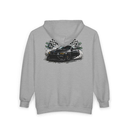 Racing Mustang Zip Hoodie – '1 of 1 Exclusive' Graphic Car Pullover