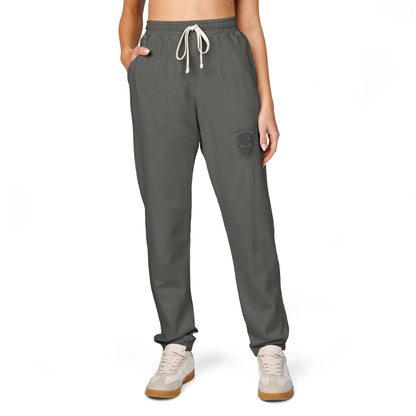 Unisex Garment-Dyed Fleece Sweatpants