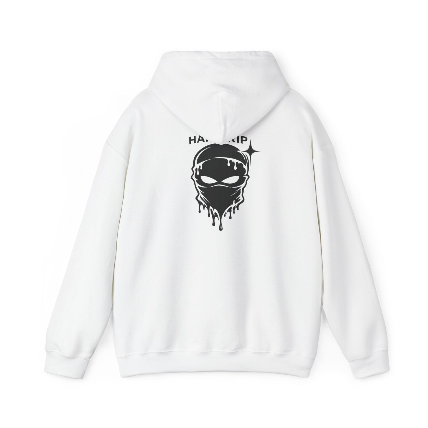 Racing Car Hoodie — Drip Mask Back Graphic Streetwear