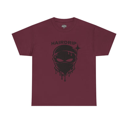HairDrip Racing Tee — Drip Mask & Race Car Graphic T-Shirt