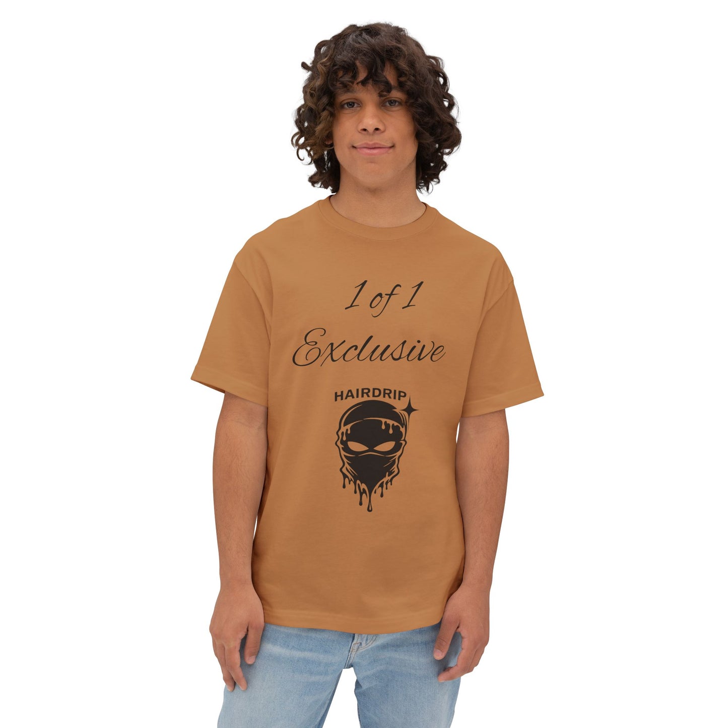 Exclusive "1 of 1" Graphic Tee – Hairdrip Skull Design