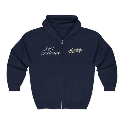 Racing Mustang Zip Hoodie – '1 of 1 Exclusive' Graphic Car Pullover