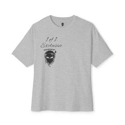 Exclusive DeLeon Graphic Tee — "1 of 1" Oversized Boxy Shirt
