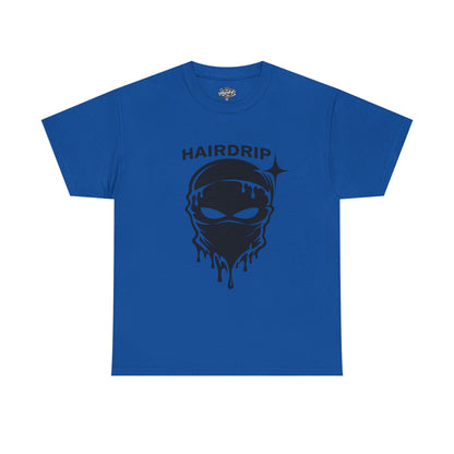 HairDrip Racing Tee — Drip Mask & Race Car Graphic T-Shirt
