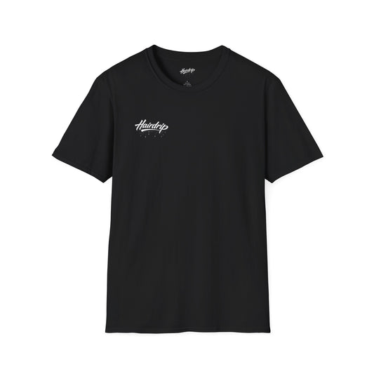 Black Graffiti Script 'Art' Tee — Drip Lettering Streetwear T-Shirt