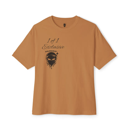 Exclusive DeLeon Graphic Tee — "1 of 1" Oversized Boxy Shirt