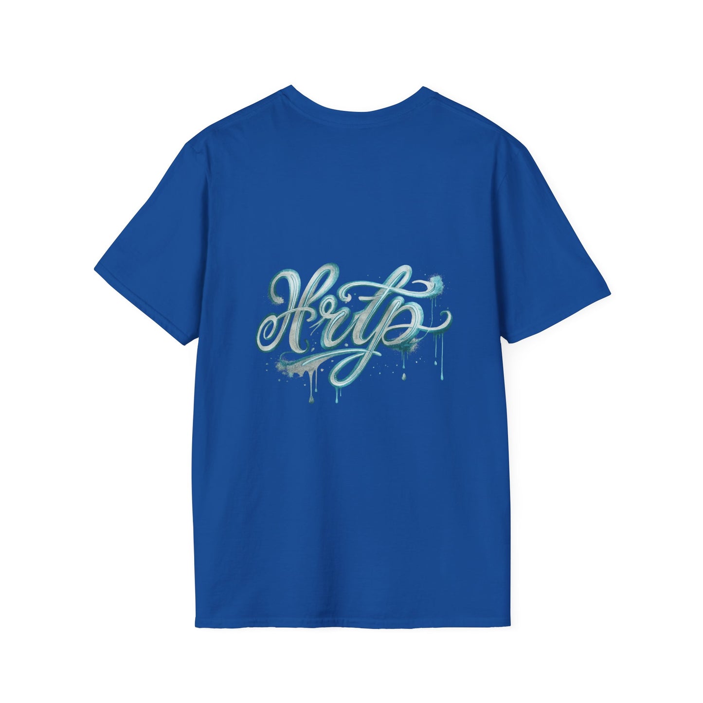 Graffiti Script 'Art' Tee — Drip Lettering Streetwear T-Shirt