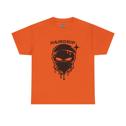 HairDrip Racing Tee — Drip Mask & Race Car Graphic T-Shirt