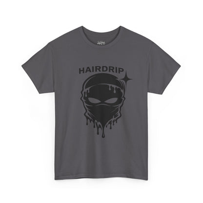 HairDrip Racing Tee — Drip Mask & Race Car Graphic T-Shirt