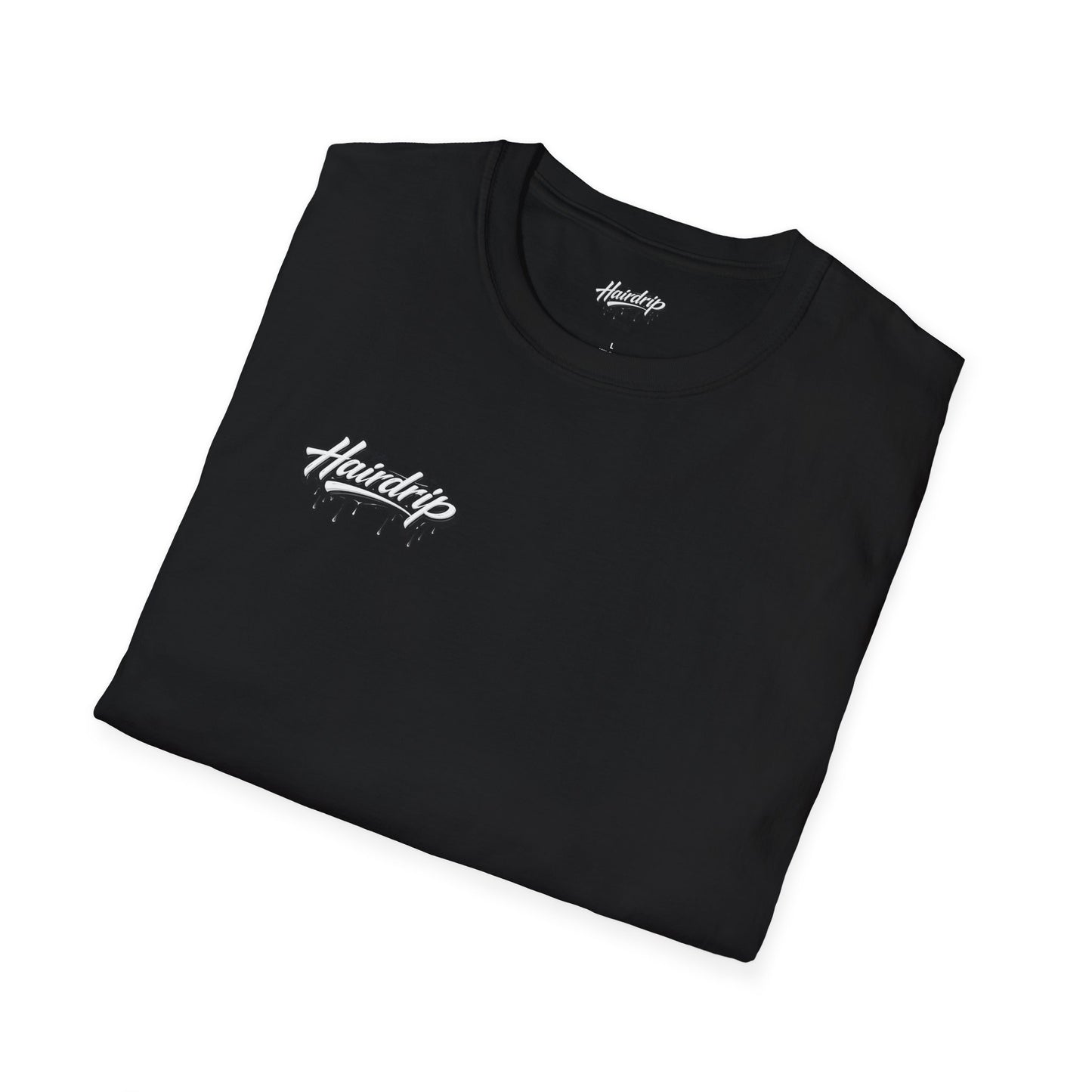 Black Graffiti Script 'Art' Tee — Drip Lettering Streetwear T-Shirt