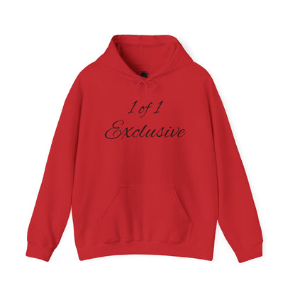 Exclusive "1 of 1" Hoodie — Minimal Script Design with Small Back Emblem