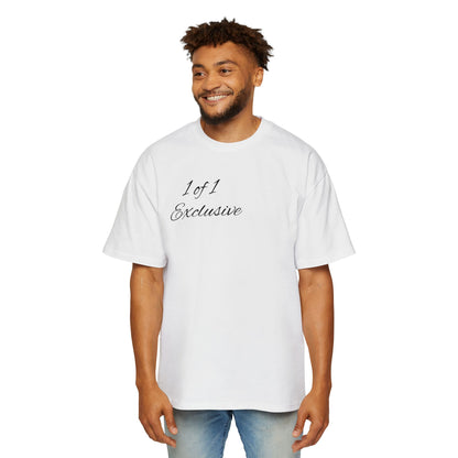 Oversized Tee — "1 of 1 Exclusive" Graphic T-Shirt (Hairdrip Drip Skull Back Print)